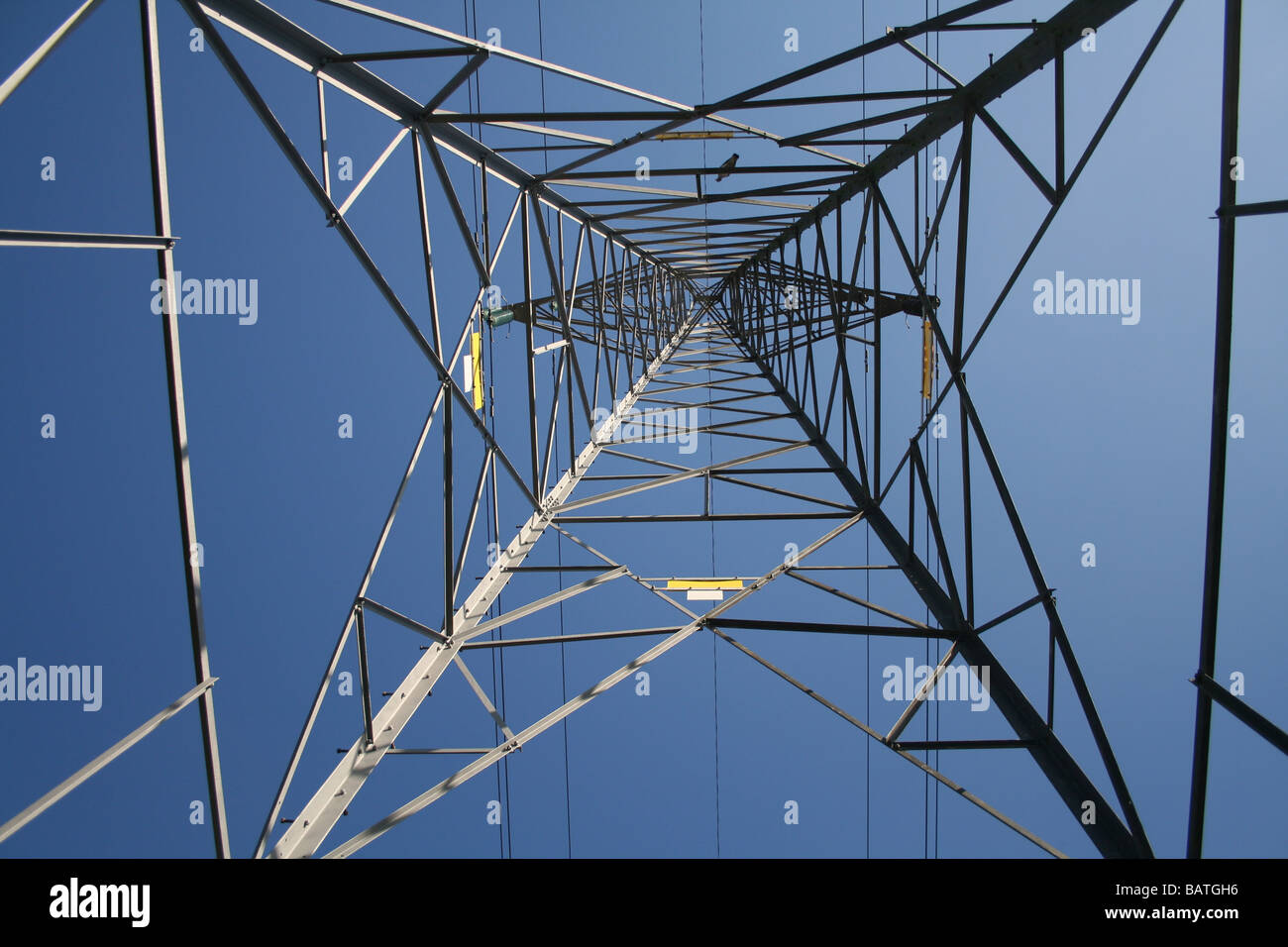 Pylon Forging pylon iron work Stock Photo - Alamy
