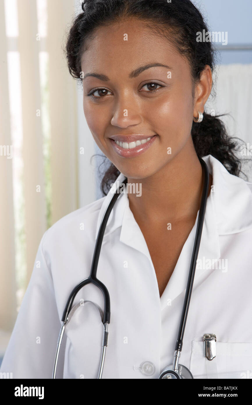 Female doctor. Stock Photo