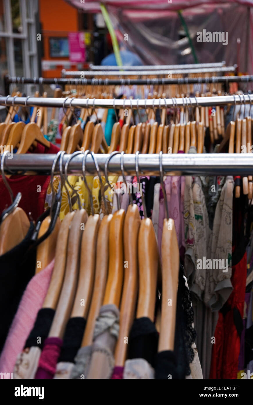 Display outside clothing shop hi-res stock photography and images - Alamy