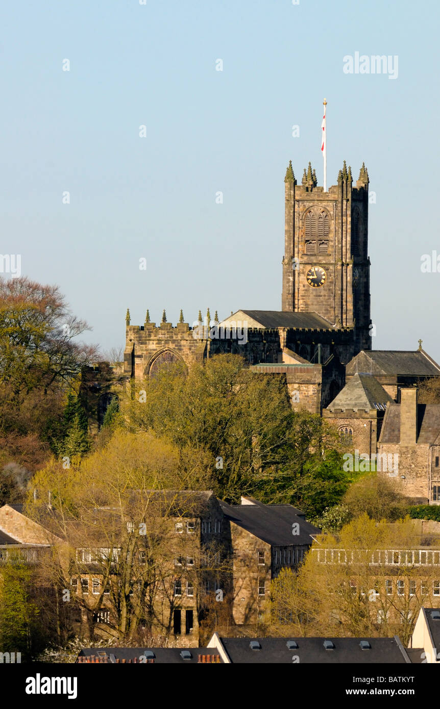 Lancaster Priory and Parish Church Stock Photo