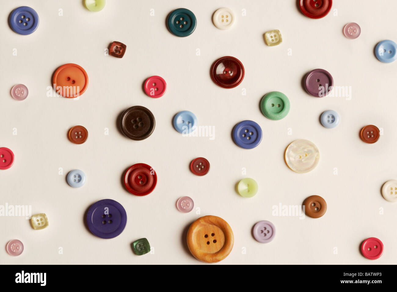 Colorful buttons Stock Photo