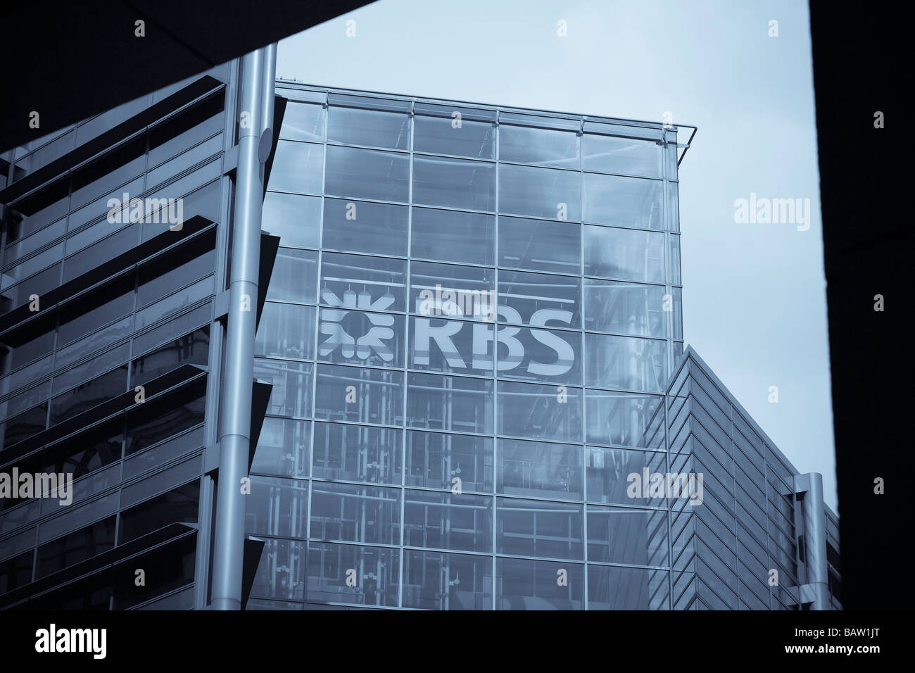 Royal bank of Scotland RBS in City of London Stock Photo