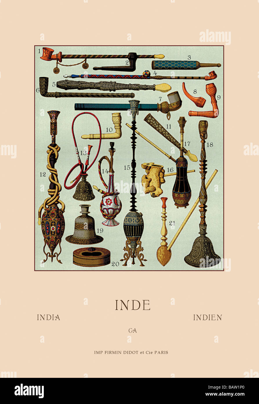 Pipes of India Stock Photo Alamy