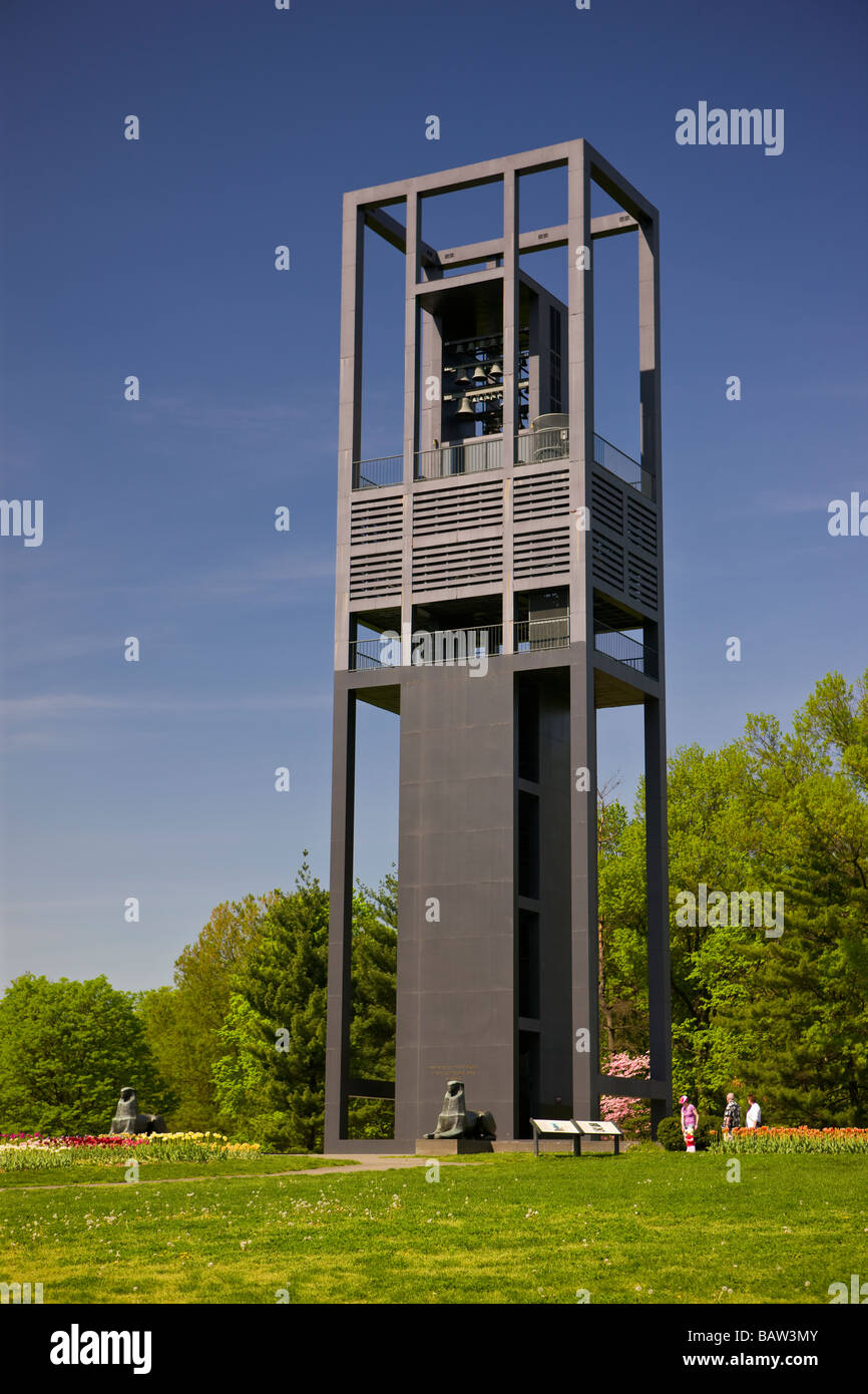 ARLINGTON VIRGINIA USA Netherlands Carillon bell tower Stock Photo