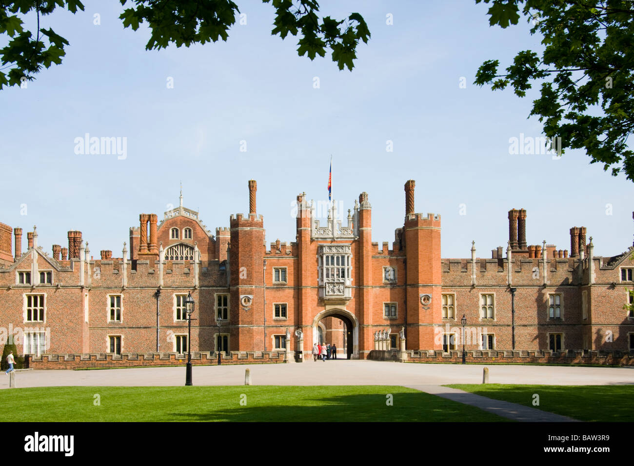 West Gate Hampton Court Palace Hampton Court London England Stock Photo West Gate Hampton Court Palace Hampton Court London England Stock Photo