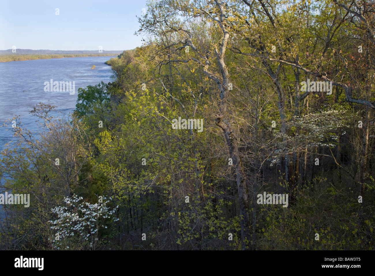 Mississippi River, Trail of Tears State Park, Missouri Stock Photo