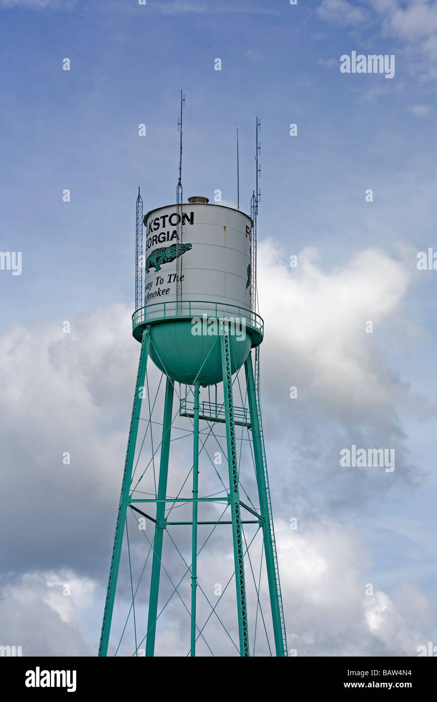Folkston Water Tower Stock Photo Alamy
