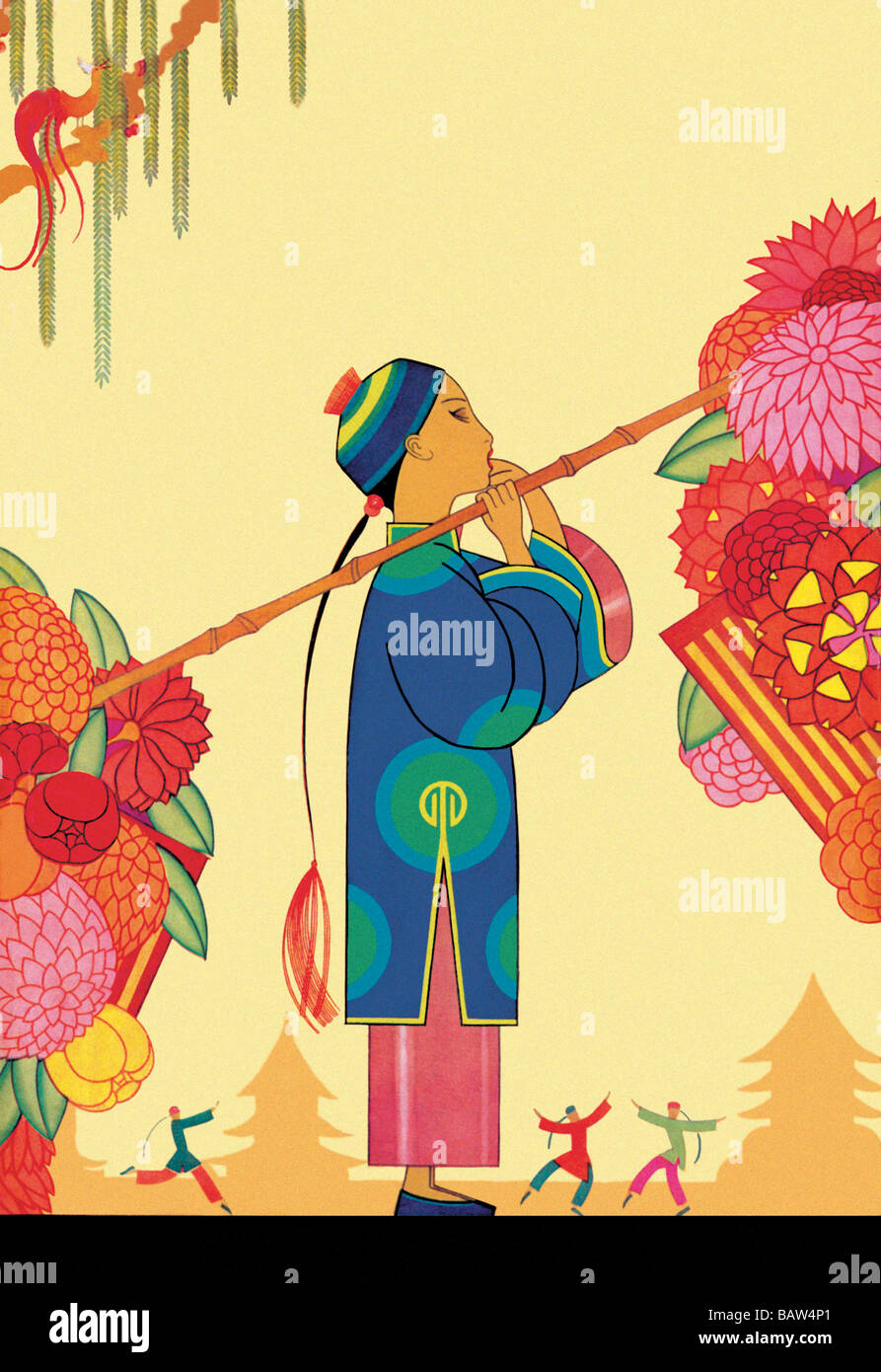 Chinese art deco hi-res stock photography and images - Alamy