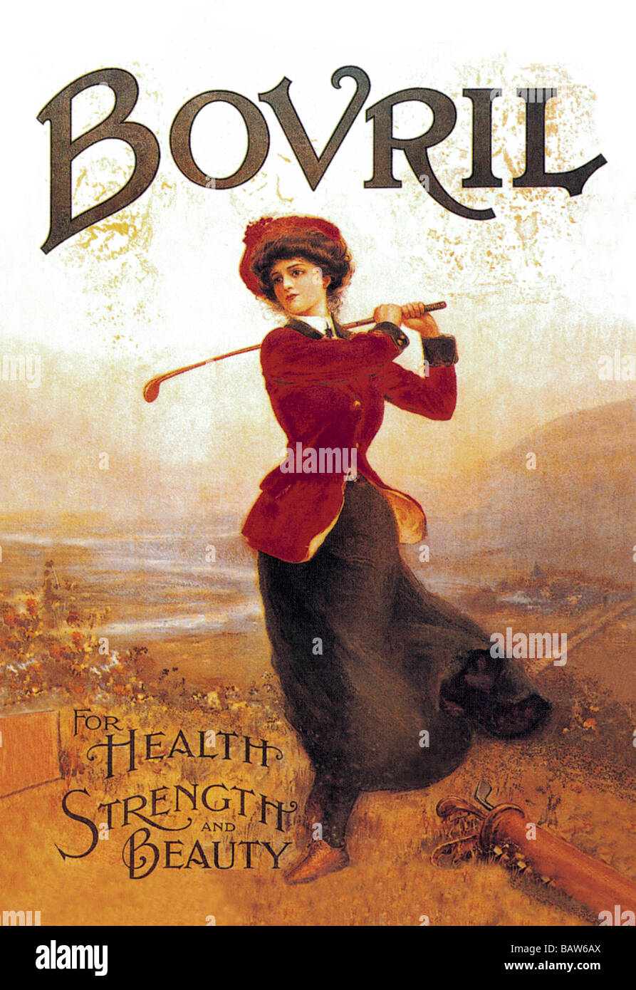 Bovril - For Health,Strength and Beauty Stock Photo