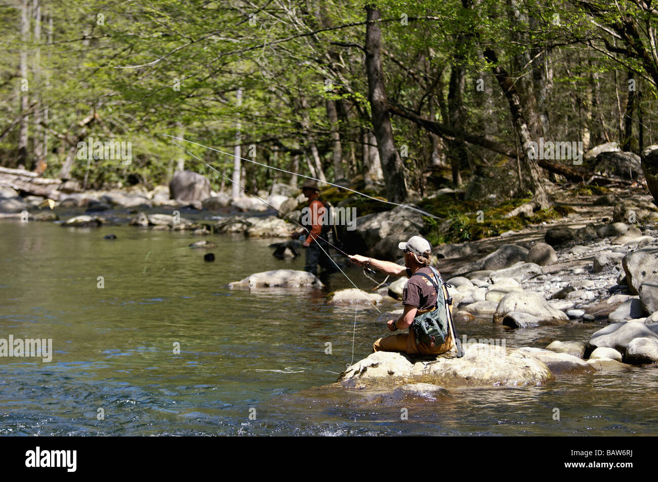 Wade fishing hires stock photography and images Alamy