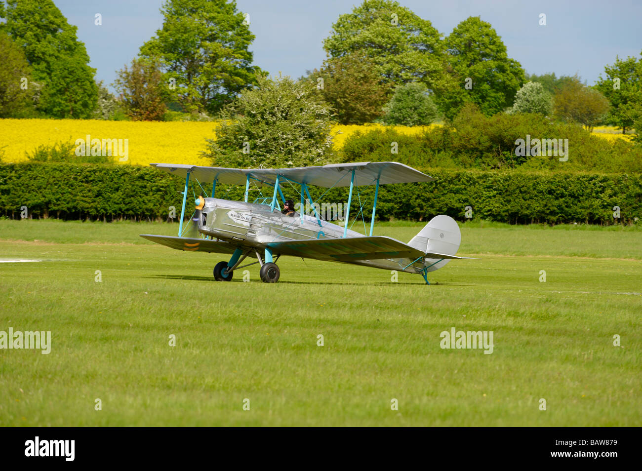 Blackburn B2 As seen at Shuttleworth Spring AirShow 2009 Stock Photo