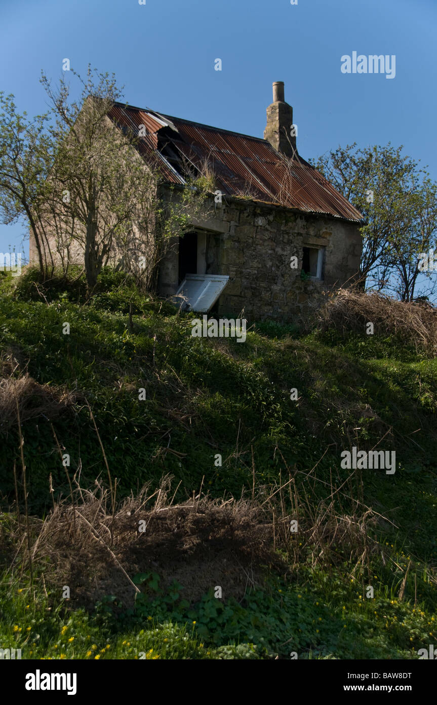 Pedwell shiel derelict Stock Photo