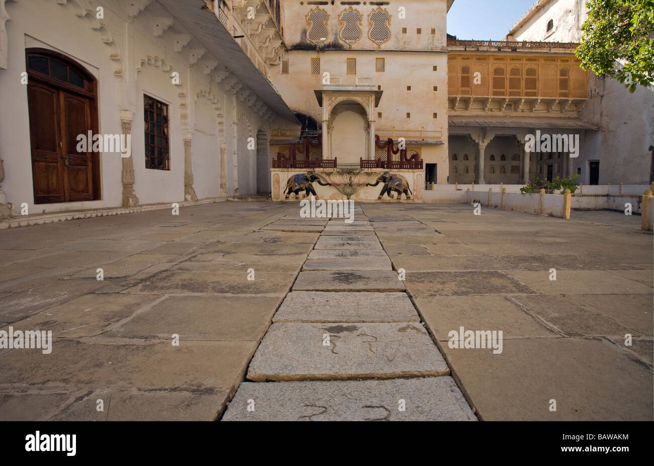 Kishangarh Fort, Ajmer, Rajasthan, India Stock Photo