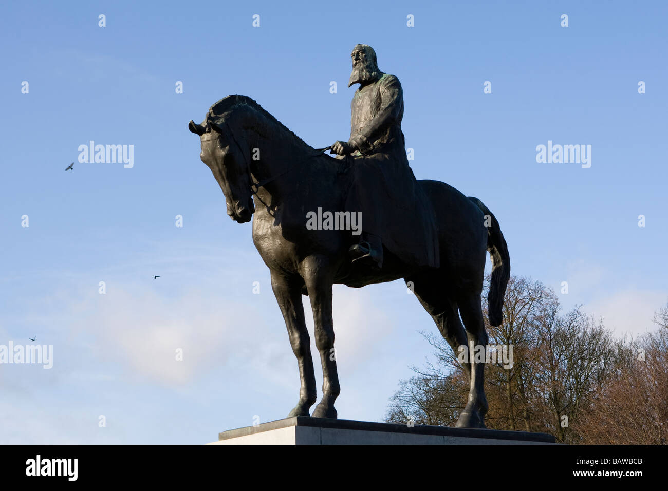 Statue of King Leopold II Brussels, Belgium Stock Photo Alamy