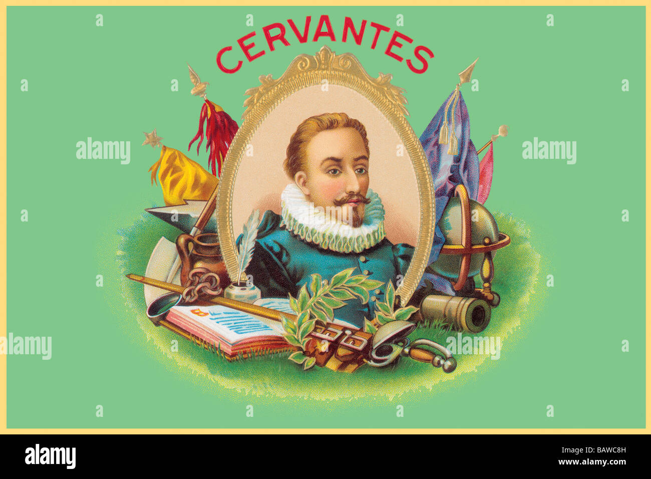 Cervantes Cigars Stock Photo