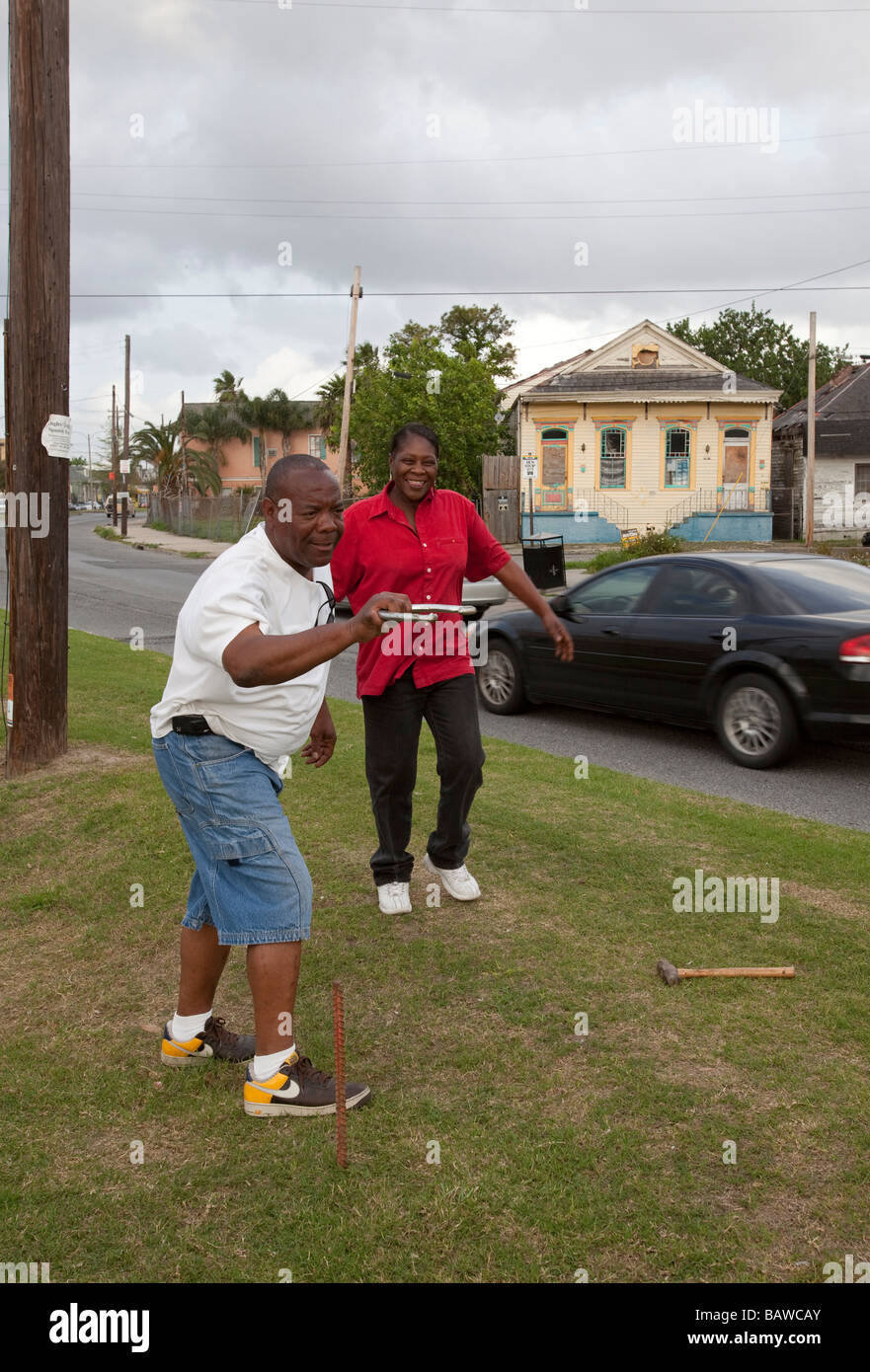 Horseshoes game hires stock photography and images Alamy