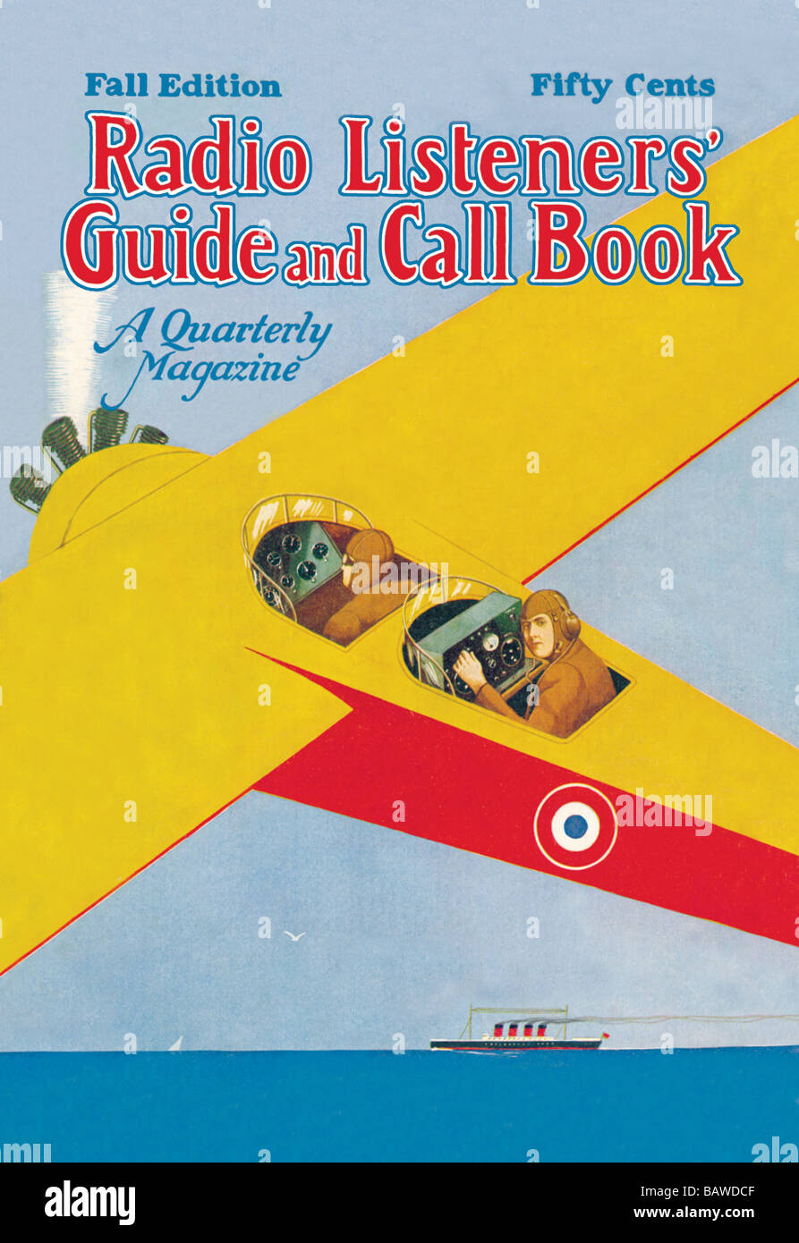 Radio Listeners' Guide and Call Book Radio by Air Stock Photo Alamy