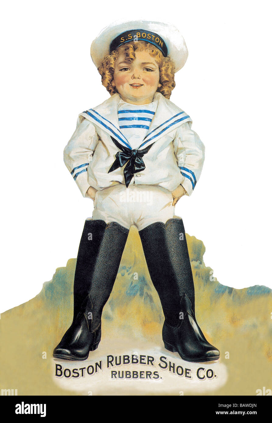 Boston Rubber Shoe Company Stock Photo Alamy