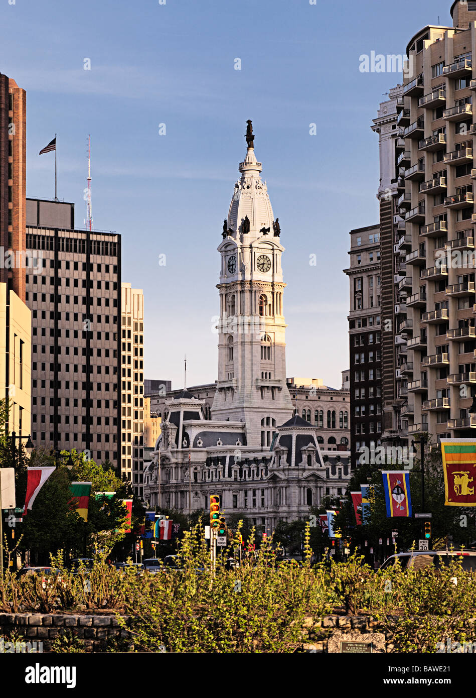 Statue of William Penn atop Philadelphia City Hall Philadelphia