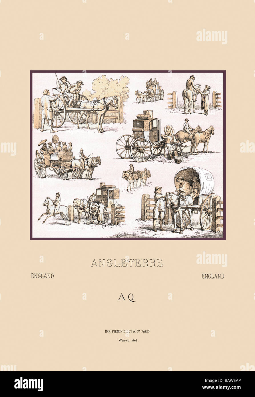 English Carriages and Wagons Stock Photo Alamy