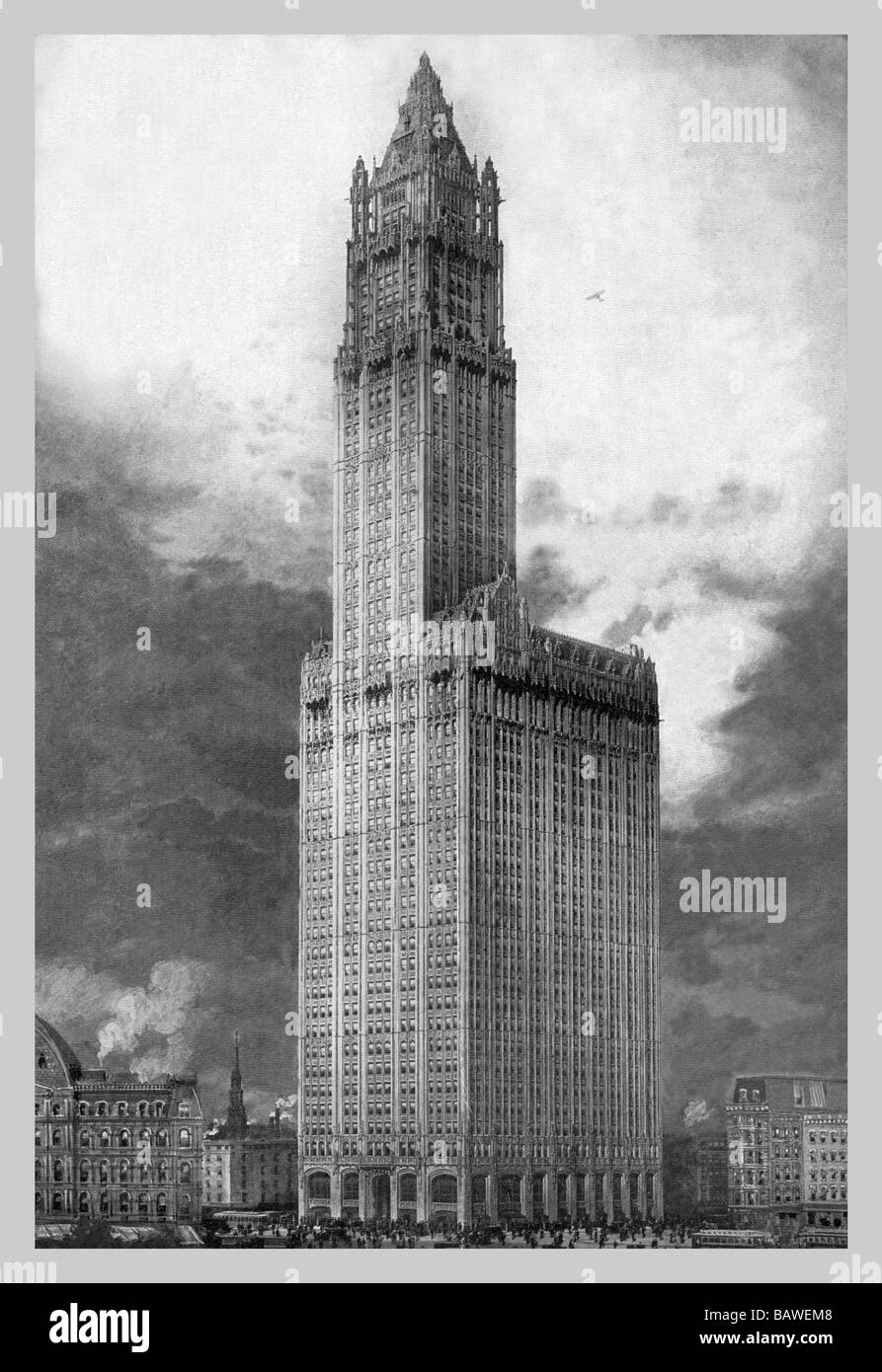 Woolworth Building Stock Photo