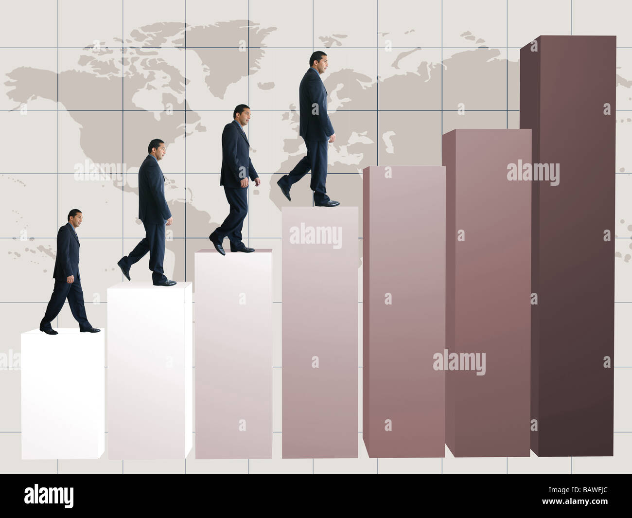business growth - graph 12mp Stock Photo - Alamy