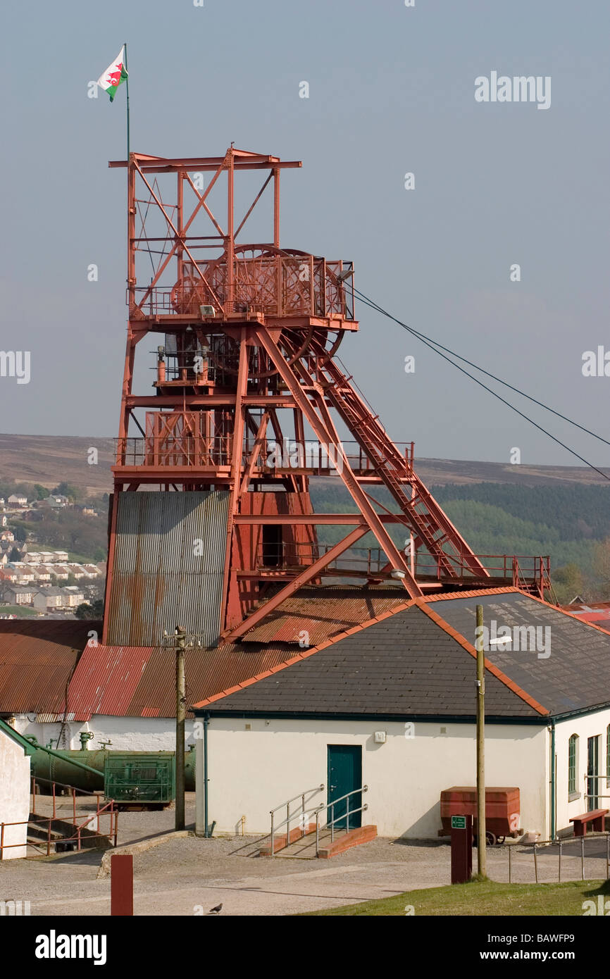 Wales Gwent Blaenavon The Big Pit, coal mine Stock Photo Alamy