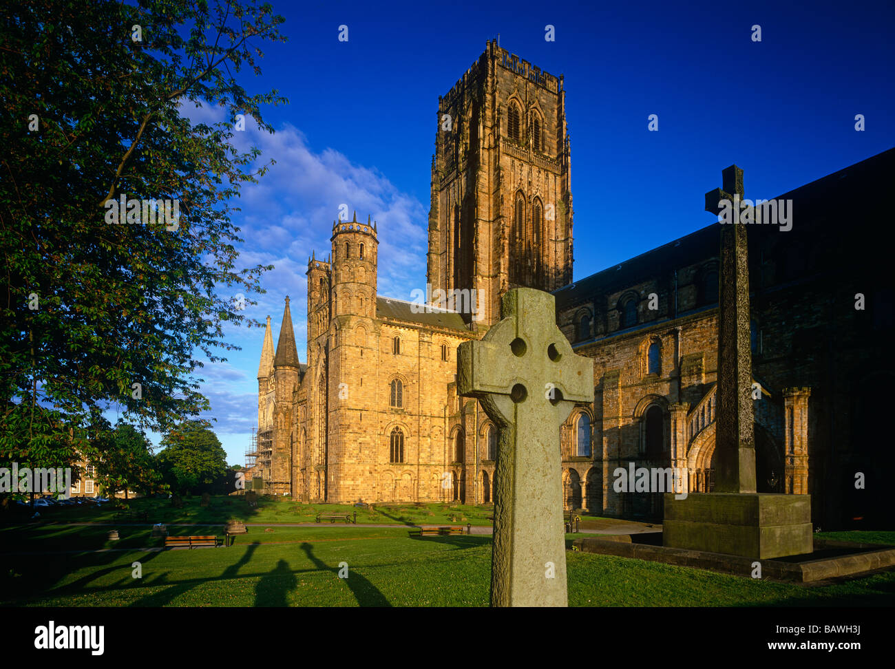 Durham Cathedral, Durham city, Co Durham Stock Photo