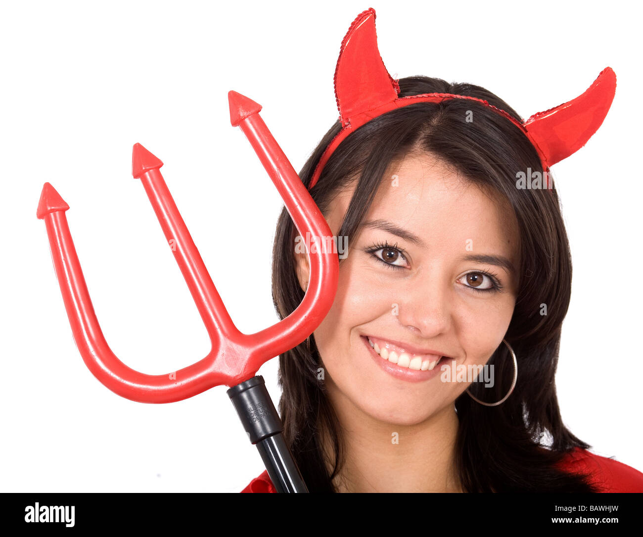 Halloween female devils hi-res stock photography and images - Alamy