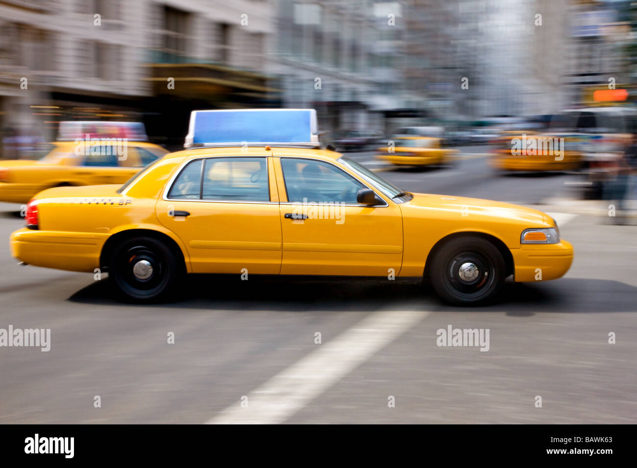 Décor "Welcome" Taxi De New York City - Objet De Décoration D'occasion - Thème Taxi