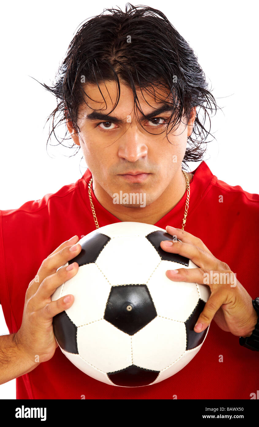 Football player ball isolated hi-res stock photography and images - Alamy