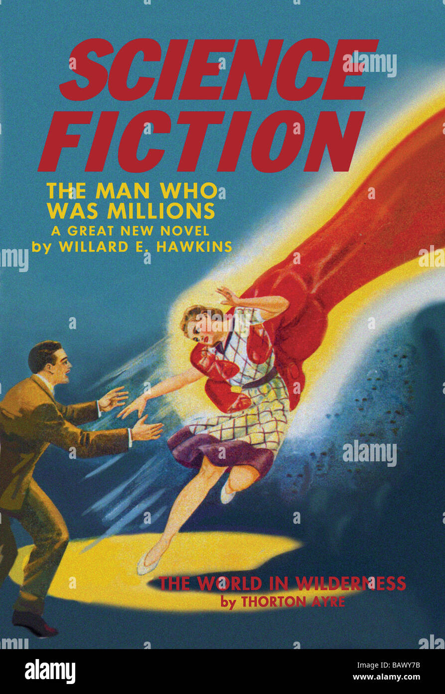 Science Fiction: Captured by the Red Giant Stock Photo - Alamy