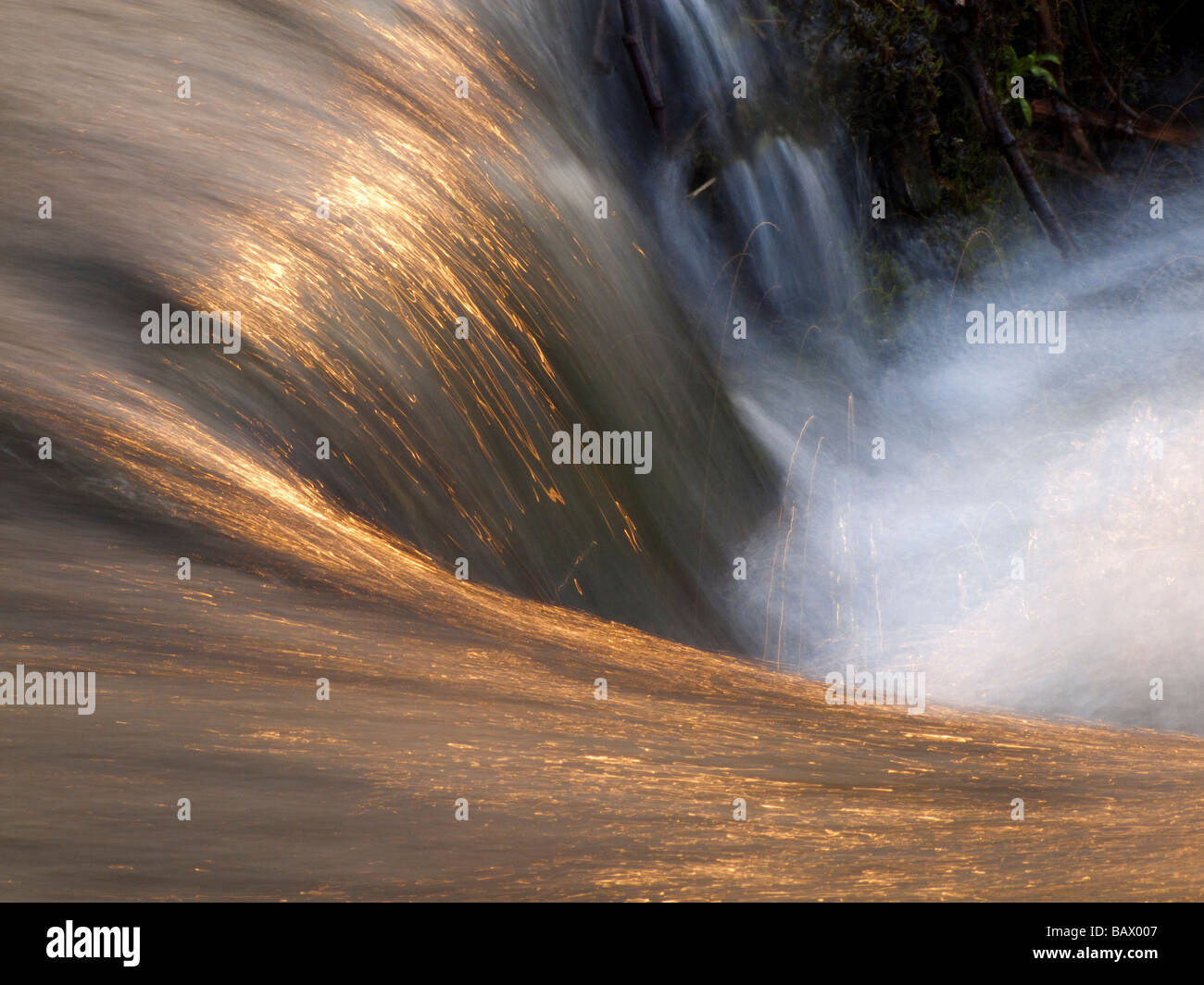 waterfalls - abstract Stock Photo