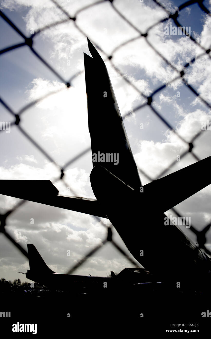 Aeroplane tail hi-res stock photography and images - Alamy