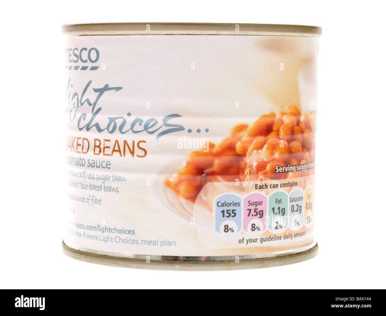 Tin of Baked Beans Stock Photo Alamy