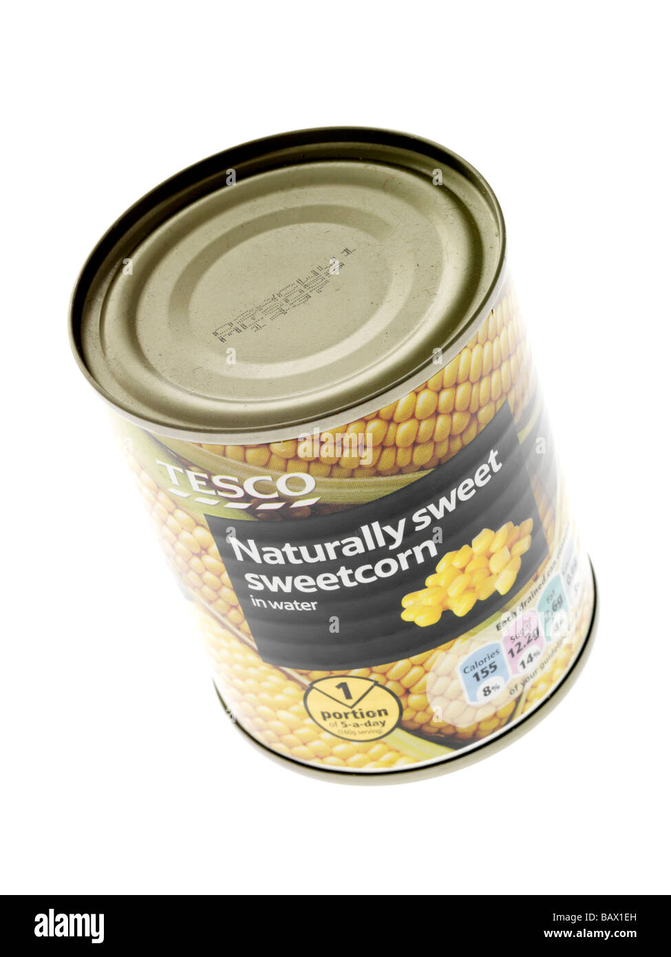 Tin of Sweetcorn Stock Photo Alamy