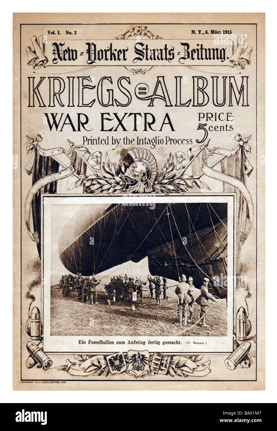 Kriegs Album: War Extra Stock Photo