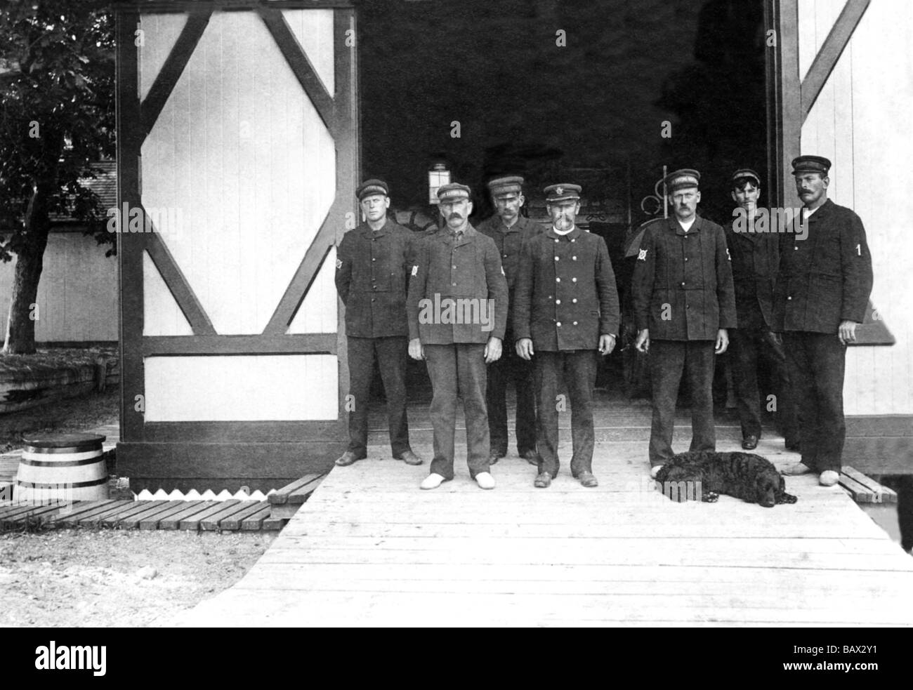 Oswego,New York Lifesaving Station Stock Photo Alamy