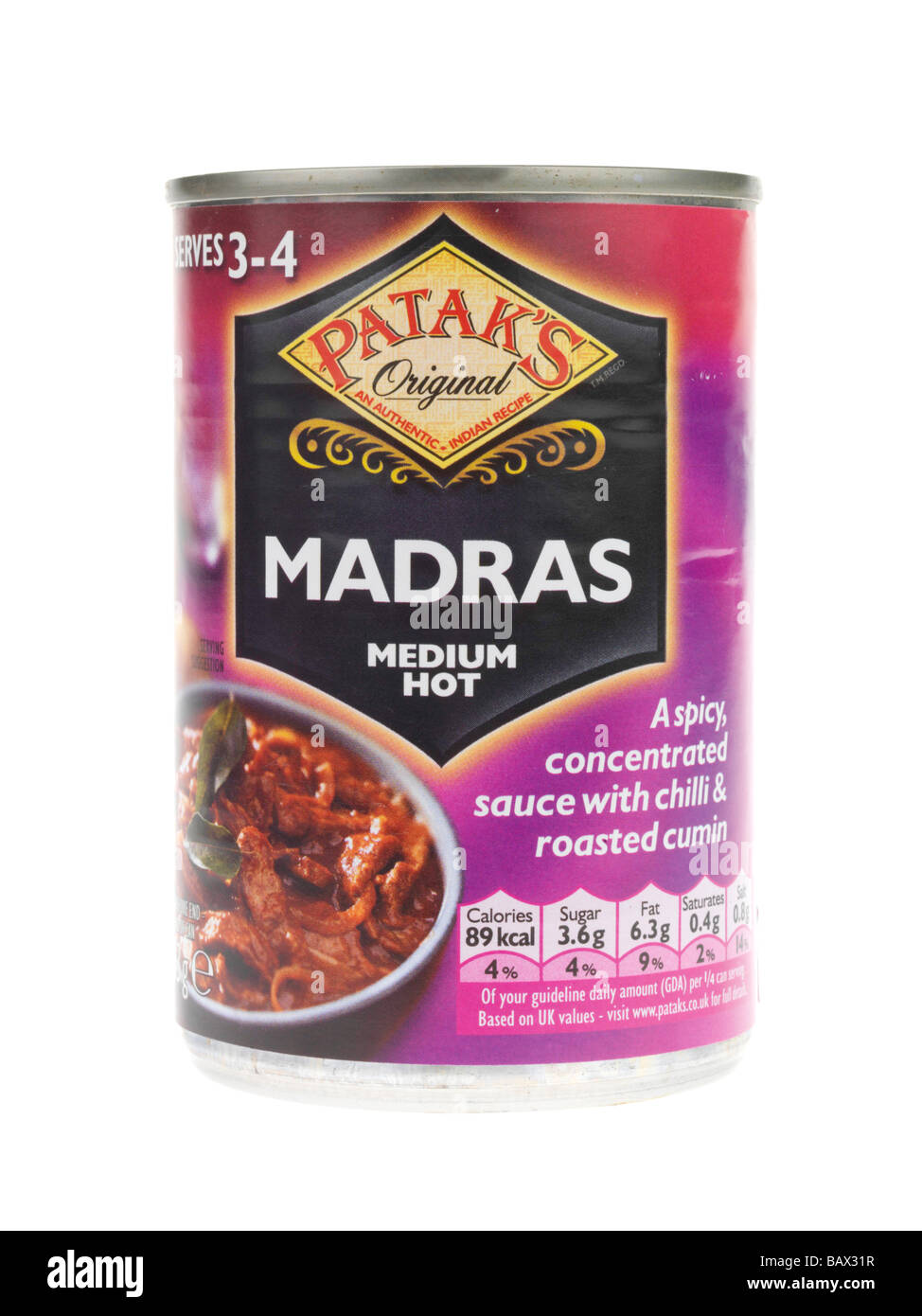 Madras Curry Sauce Stock Photo Alamy