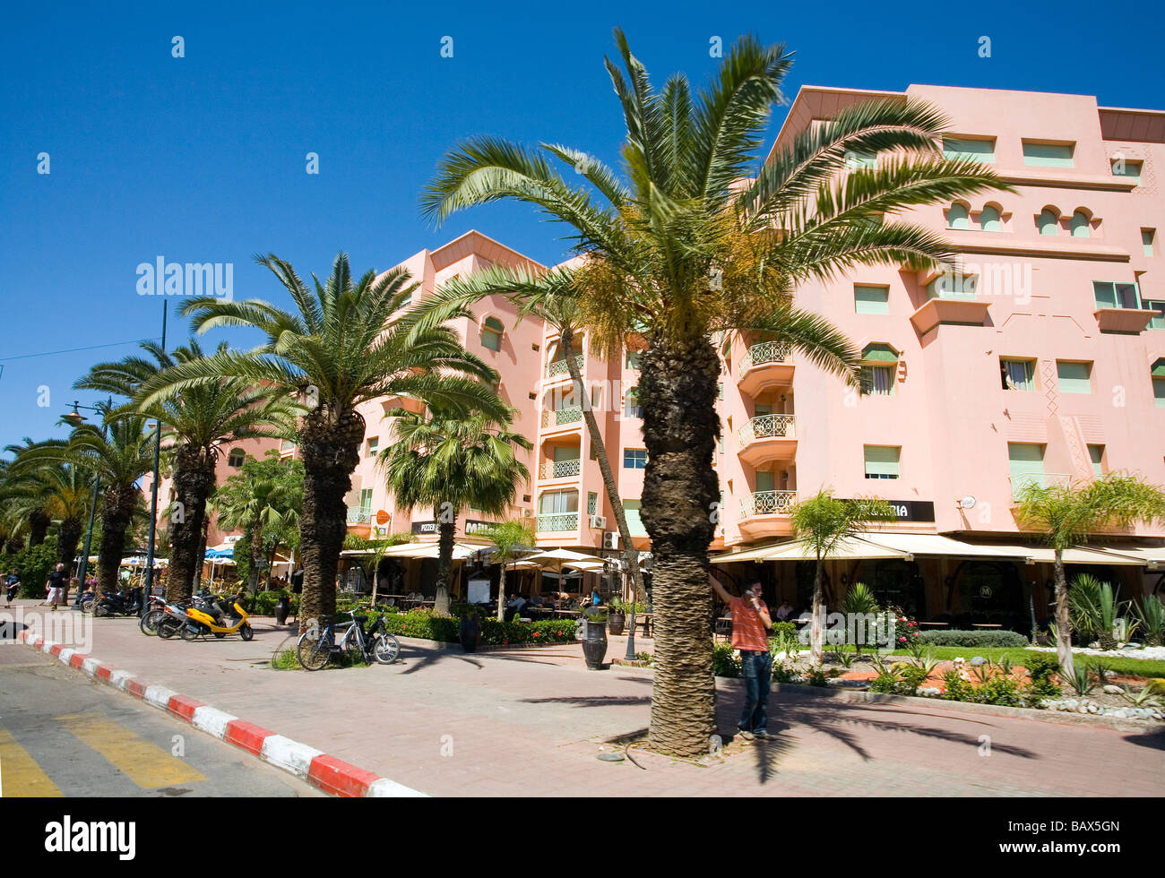 Modern Apartments in Marrakech Morocco Stock Photo Alamy