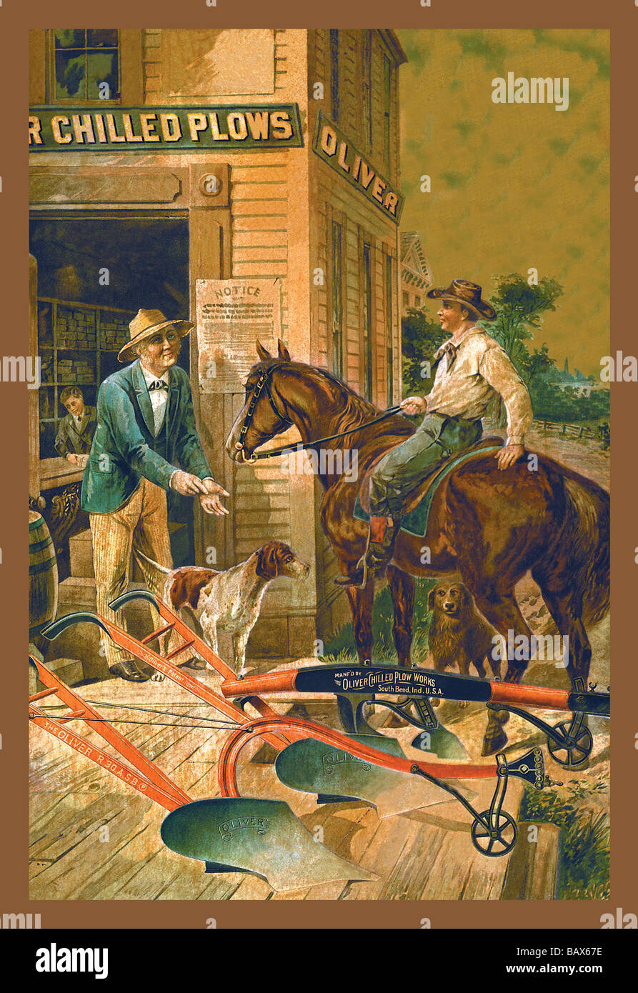 Oliver chilled plow hires stock photography and images Alamy