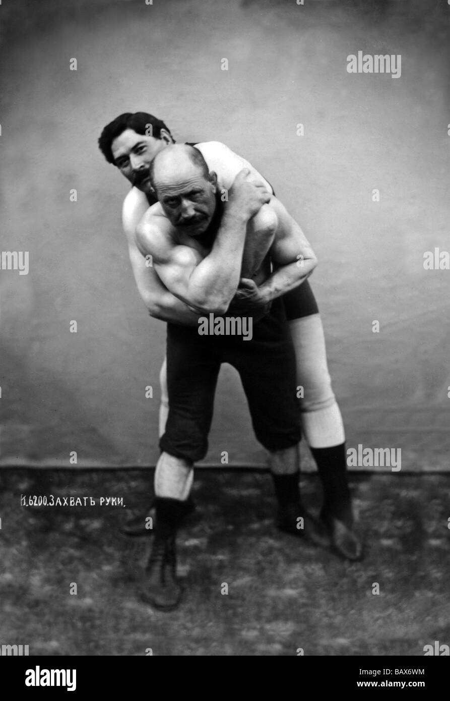Wrestling Hold From Behind Stock Photo - Alamy