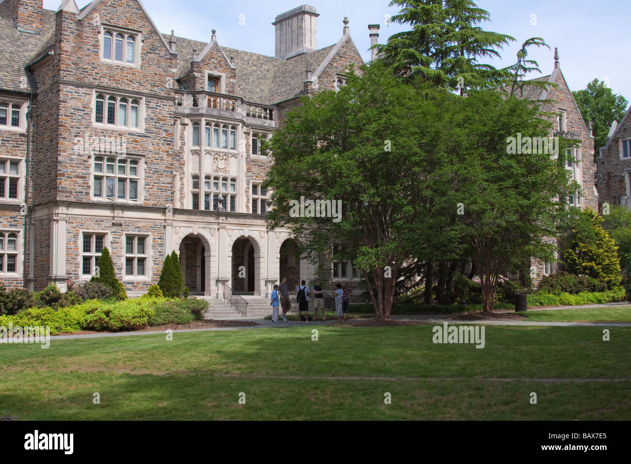Classroom building, Duke University, Durham NC Stock Photo Alamy