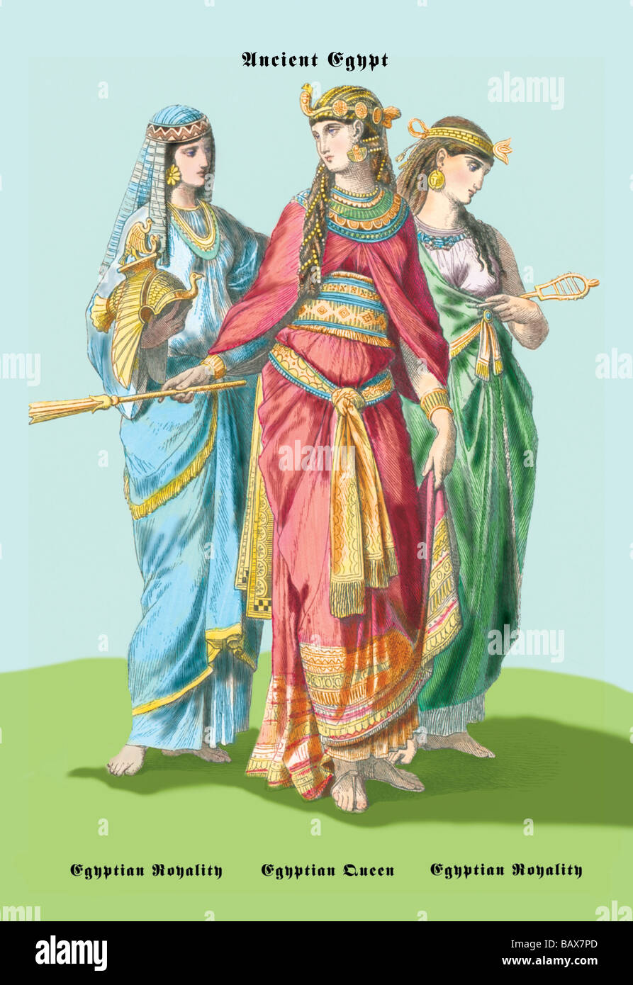 Egyptian Royalty Egyptian Queen Stock Photo Alamy