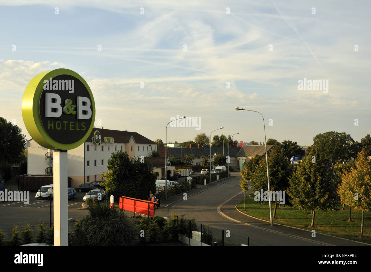 BB Hotels in Chartres France Stock Photo