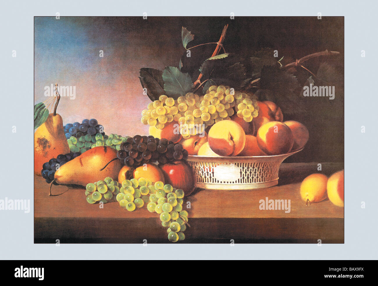 Still Life with Fruit Stock Photo - Alamy