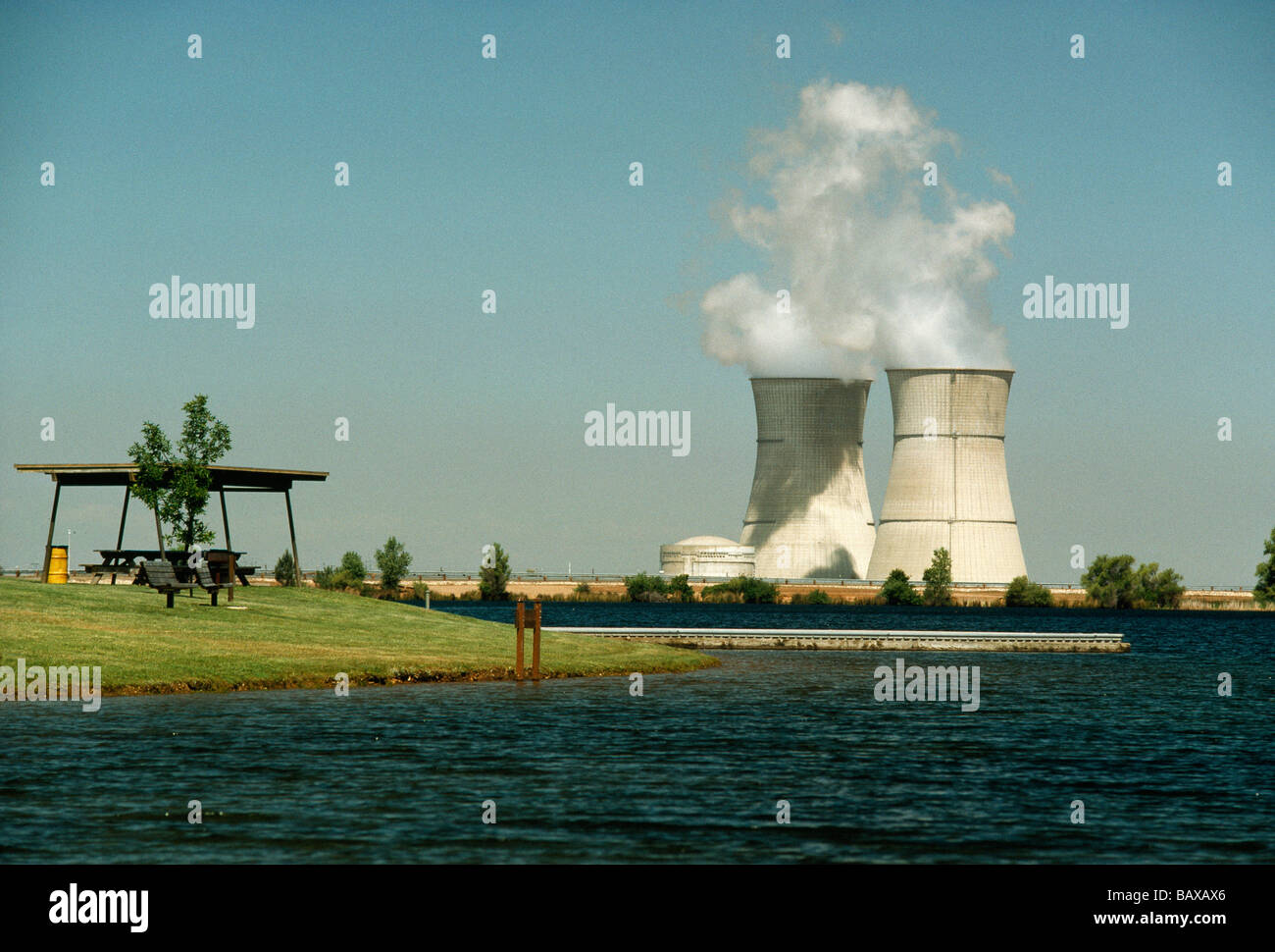 Rancho Seco Nuclear Power Plant operating Stock Photo - Alamy