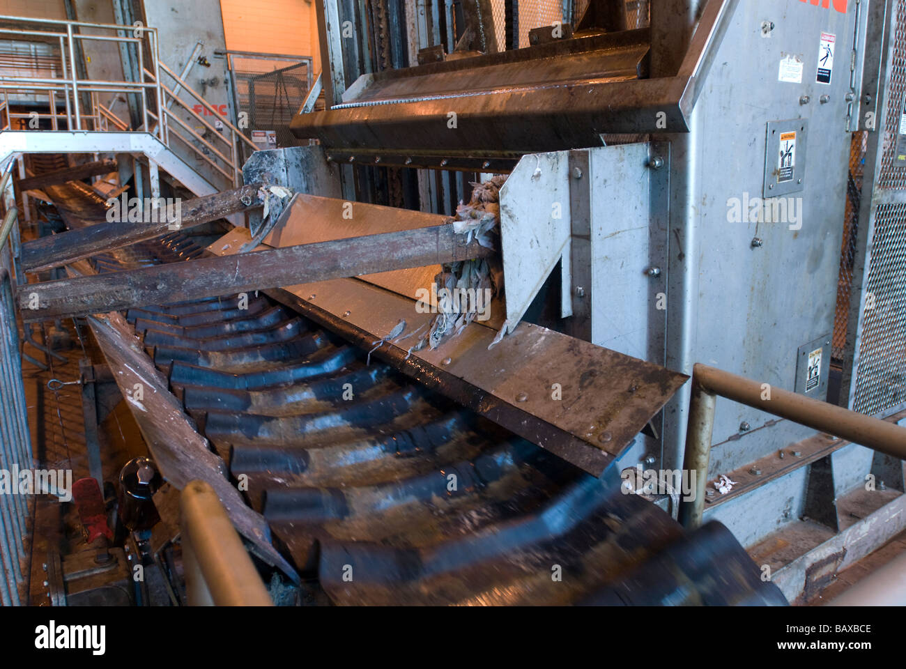 Yonkers Sewage Treatment Plant in the city of Yonkers NY in Westchester