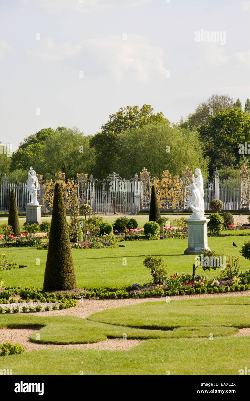 The Privy Garden Hampton Court Palace Hampton Court London England