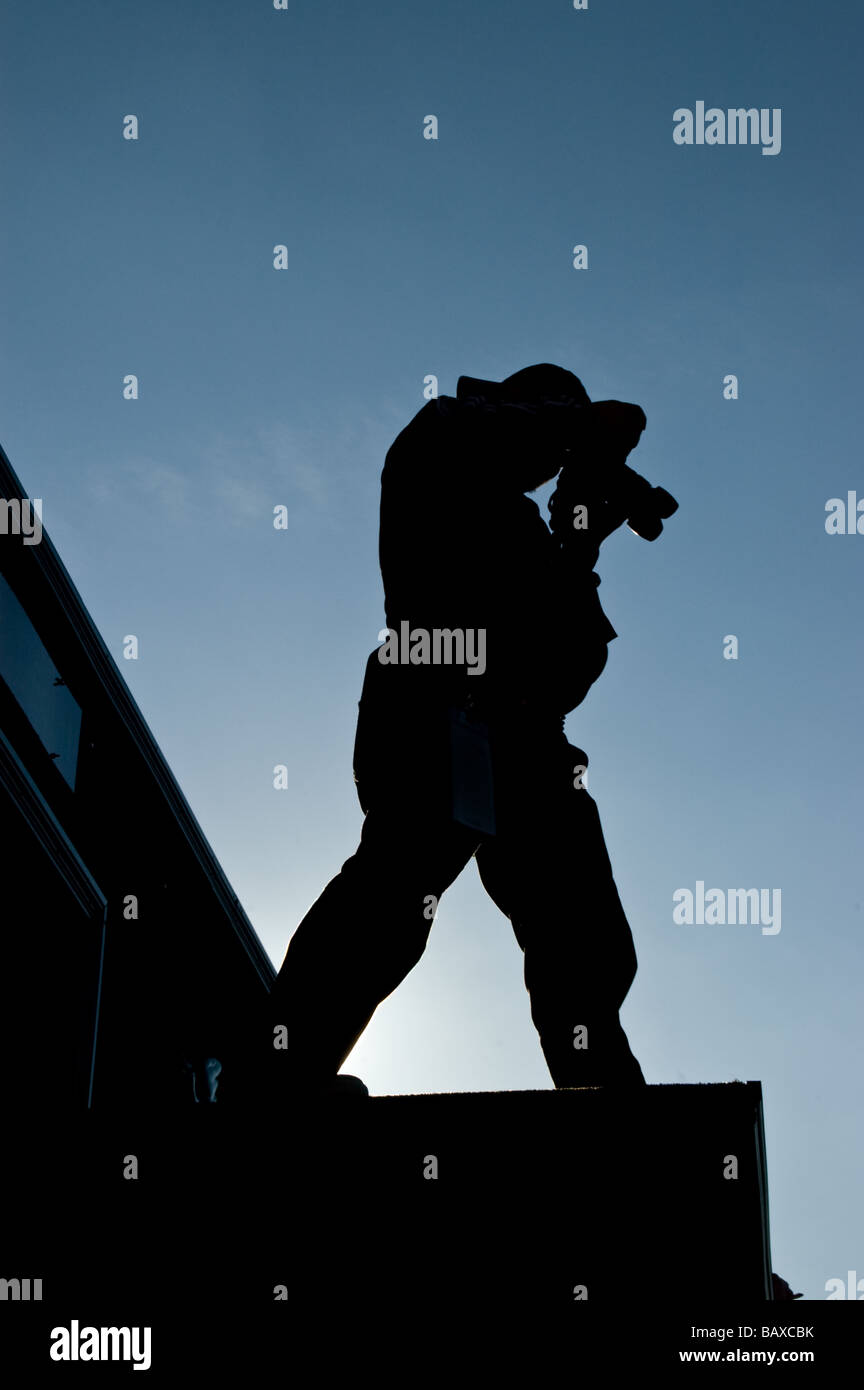 Photographer silhouette hi-res stock photography and images - Alamy